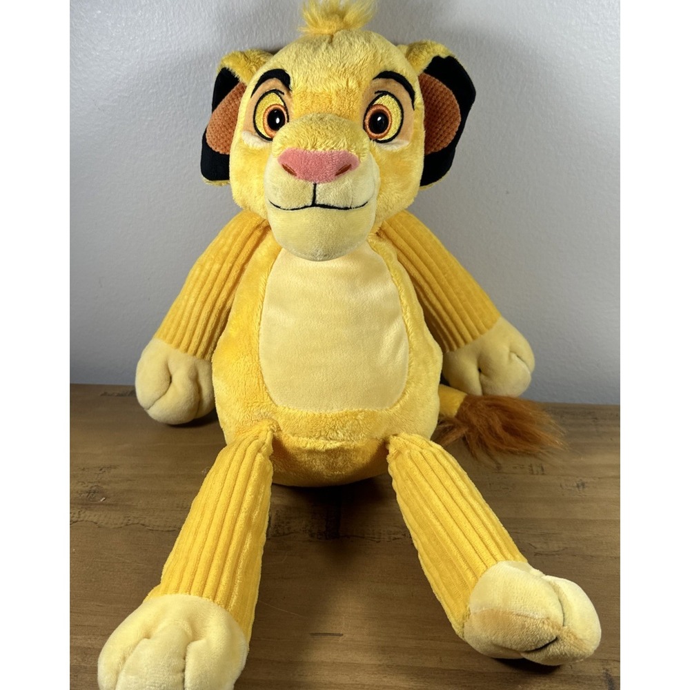 Scentsy Buddy Disney Simba Lion King 18" Plush With Scent Pak Stuffed Animal